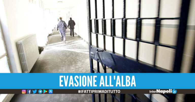 Doppia evasione dal carcere minorile in Campania, detenuti 21enni in fuga