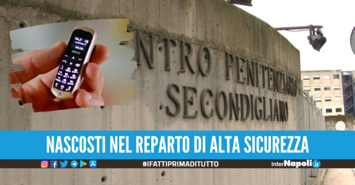 Carcere secondogliano, foto telefonino di repertorio