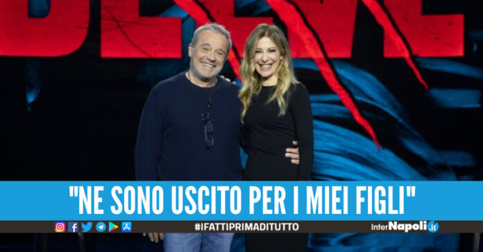 Claudio Amendola e Francesca Fagnani a Belve