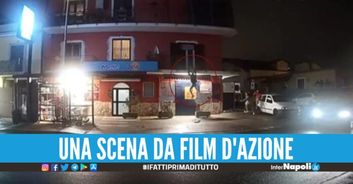 furti giugliano pozzuoli ladro messo in fuga