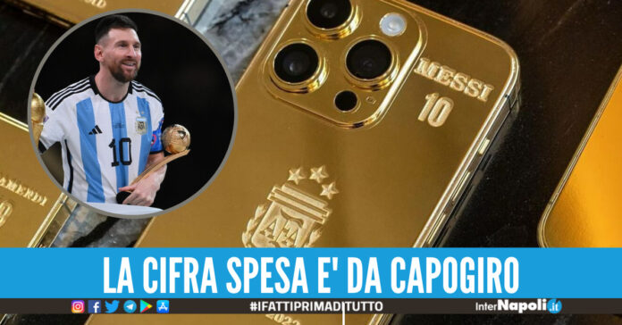 messi iphone regalo