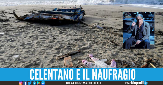 Celentano si esprime rispetto al naufragio di Crotone