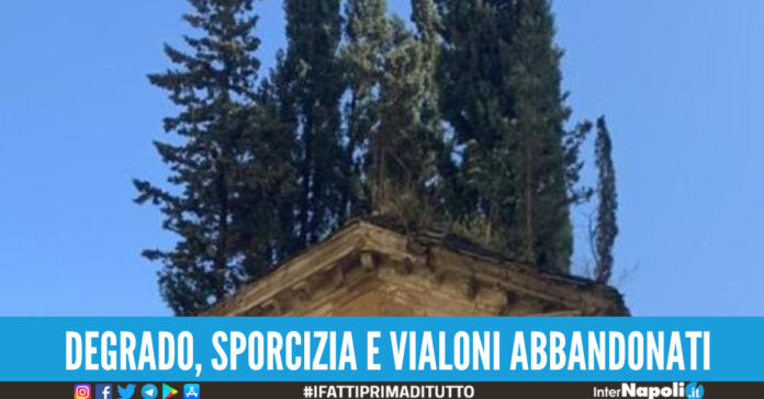 Degrado, sporcizia e vialoni abbandonati