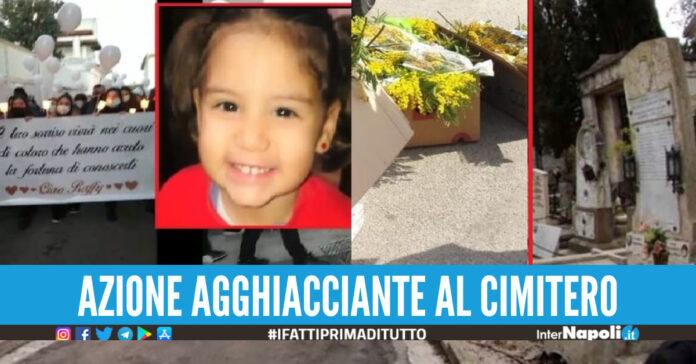 profana tomba di una bambina agro aversano