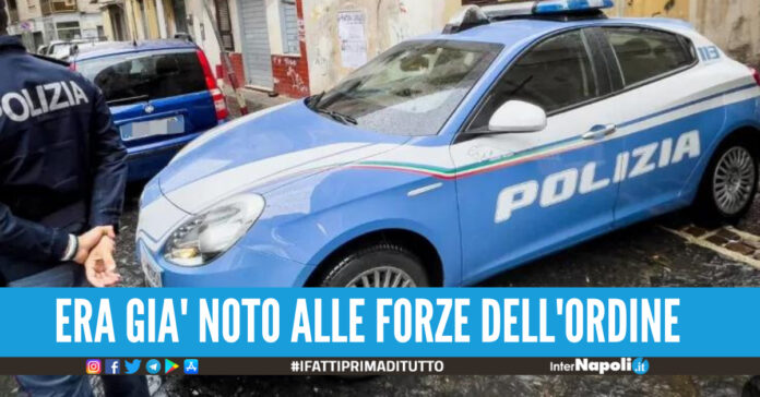 frattamaggiore aggredisce i poliziotti