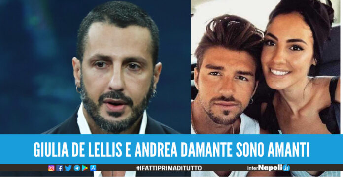 fabrizio corona: andrea damante e giulia de lellis sono amanti