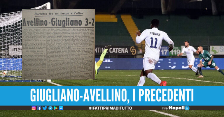 Giugliano-Avellino, appena tre i precedenti: il derby del 1952 fu arbitrato da Lo Bello