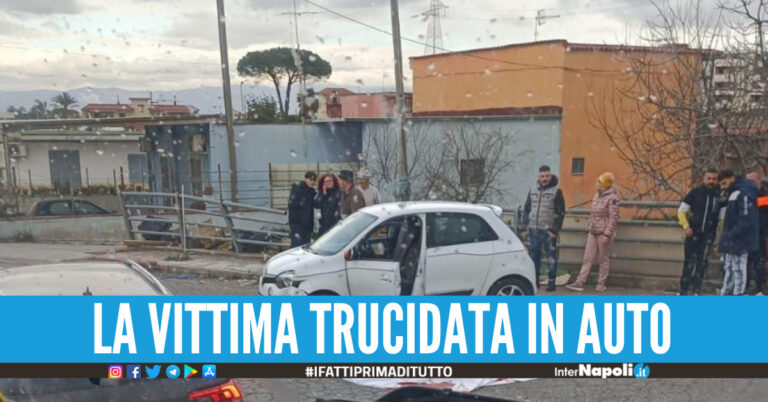 Agguato mortale a Ponticelli, Pasquale Manna ha provato a salvarsi: il corpo trovato vicino alla Twingo