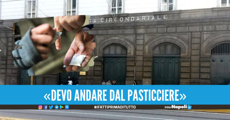 Droga in carcere a Poggioreale con la complicità della Penitenziaria, gli imputati ritornano in libertà