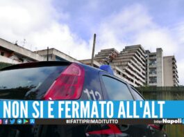 In fuga senza patente a Scampia, i carabinieri bloccano un 16enne