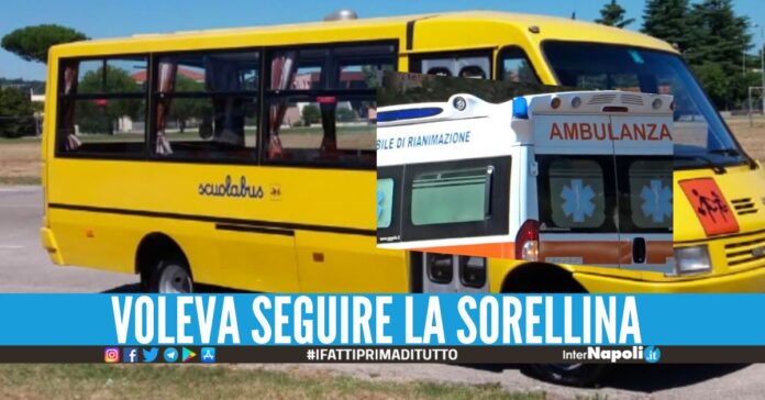 Bimbo di un anno muore investito dallo scuolabus, tragedia in strada