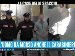 Tenta di ingoiare la cocaina a Napoli, arresto filmato da Le Iene