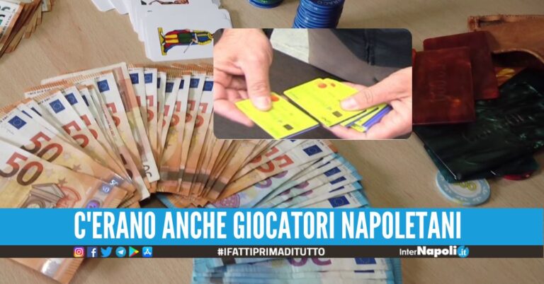 Percettori del Reddito giocavano a Zecchinetta, il video del blitz nel Casertano