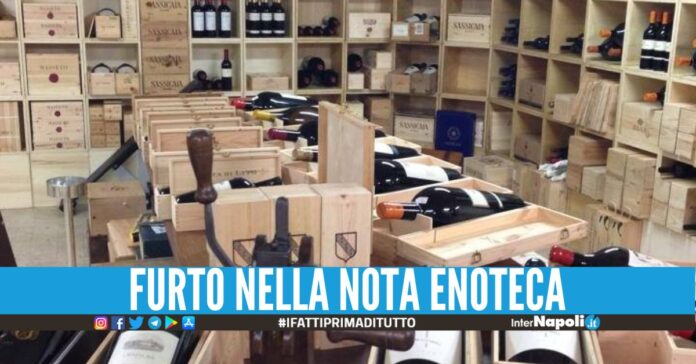 Colpo da 100mila euro ad Ottaviano, banditi in fuga con Dom Perignon