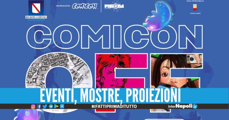 Torna il Comicon a Napoli, il programma e le date ufficiali degli eventi