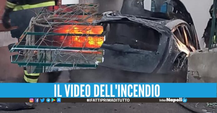 Esplode auto a Bacoli, finanziere di Napoli salvo per miracolo: ipotesi attentato