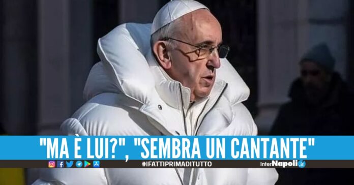 a Papa Francesco con il piumino fa milioni di visualizzazioni, tanti caduti nella bufala