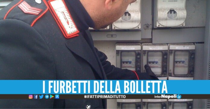 I carabinieri della stazione di Giugliano hanno denunciato 5 persone per furto di energia elettrica. Tutti residenti in altrettante