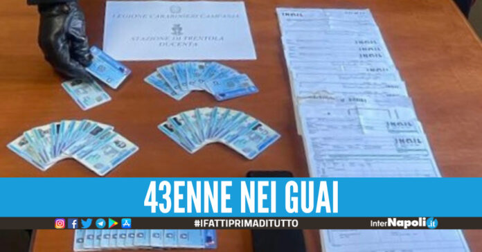 Documenti sequestrati