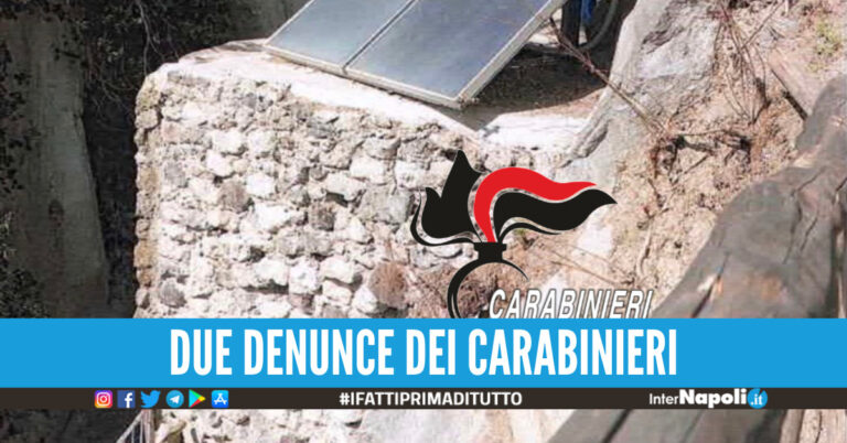 Abusivismo edilizio a Ischia, la scoperta all’interno del parco termale