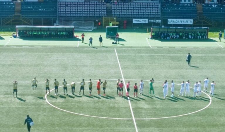 Vittoria in rimonta del Giugliano che batte per 4-3 la Fidelis Andria