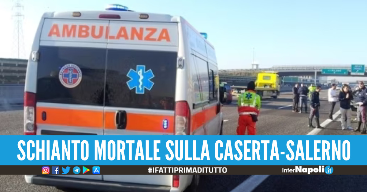 Tragico Incidente Ambulanza-auto Sull'A30, Un Morto E Due Feriti