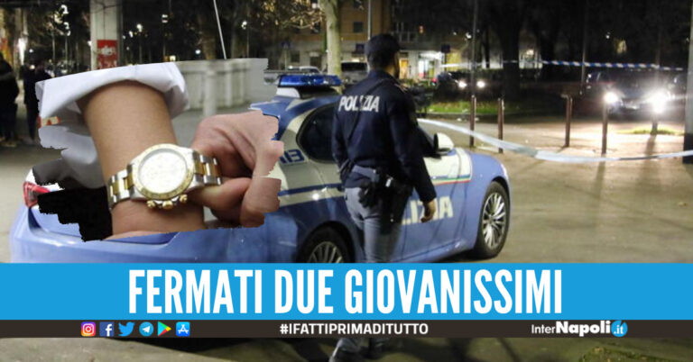 Rapina del Rolex da 11mila euro a Milano, 13enne fermato con il complice