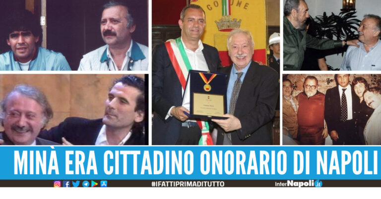 Gianni Minà cittadino onorario di Napoli le storiche interviste con Maradona, Troisi e Fidel Castro