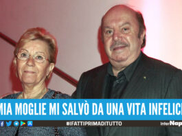 Lino Banfi e la moglie Lucia Zagaria