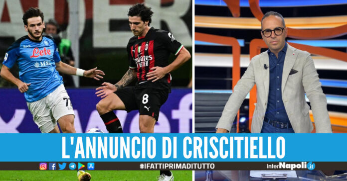 Milan-Napoli, Michele Criscitiello