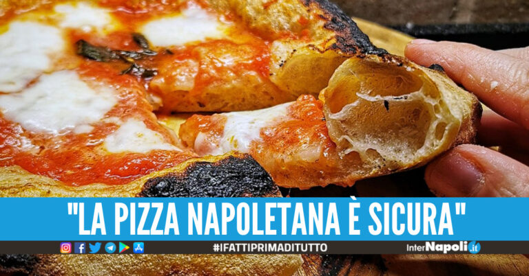 Le bruciature sulla pizza napoletana non sono cancerogene, smentita la tesi di Report