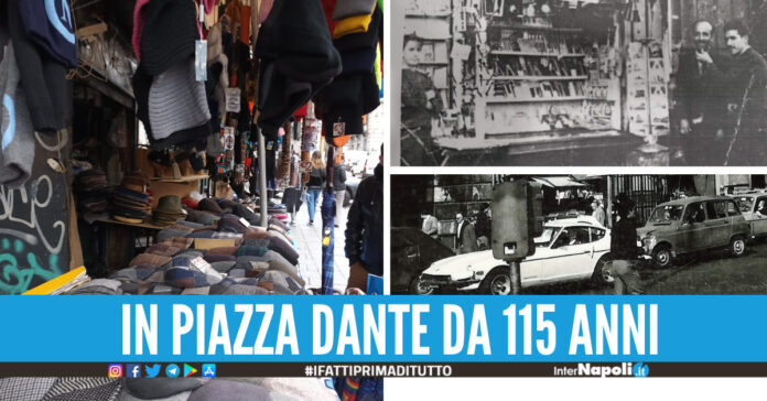 Sfratto per la storica bancarella in piazza Dante, l'appello Siamo qui dal 1908, non mandateci via