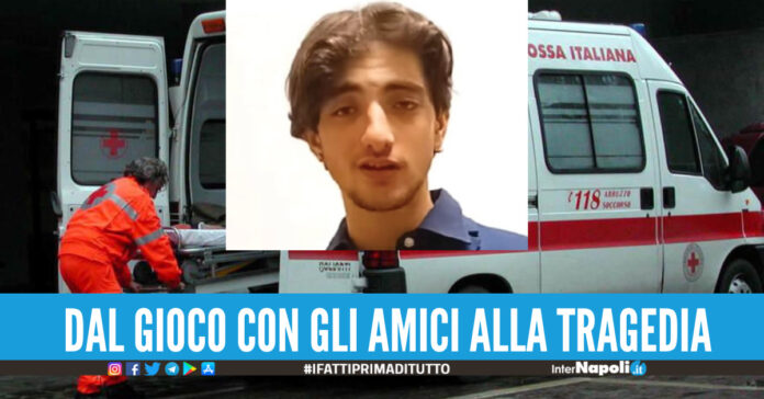 Acerra e Casalnuovo in lutto per Andrea De Rosa, il 17enne morto per 'sfida' o gioco con gli amici