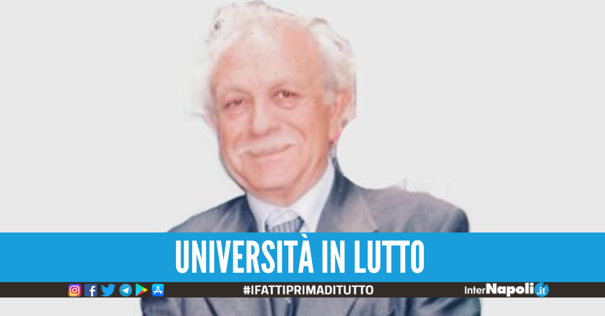 Lutto all'Università Federico II di Napoli, è morto il professore