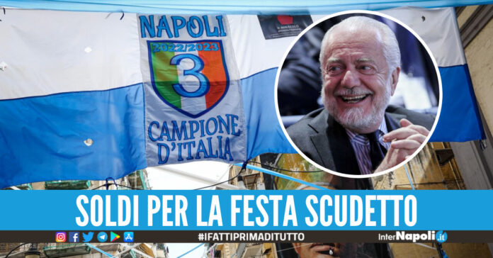 Aurelio De Laurentiis, festa scudetto