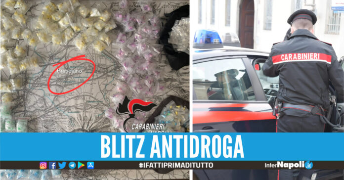 Blitz antidroga Brusciano, foto di repertorio