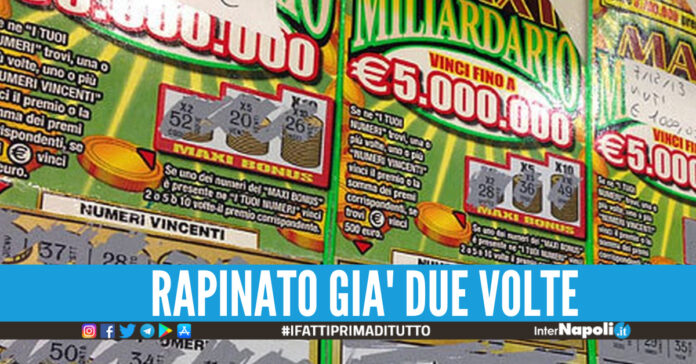 Rapinato già due volte