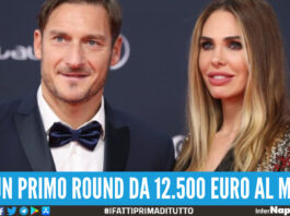 Divorzio Totti-Blasi, Ilary vince il primo round: villa all’Eur, custodia dei figli e 12.500 euro al mese
