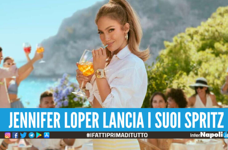 Jennifer Lopez sceglie Capri in un video mozzafiato per lanciare i suoi spritz