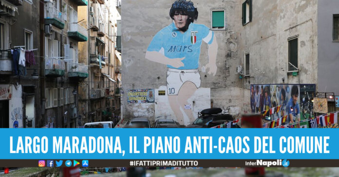 largo maradona sensi unici pedonali