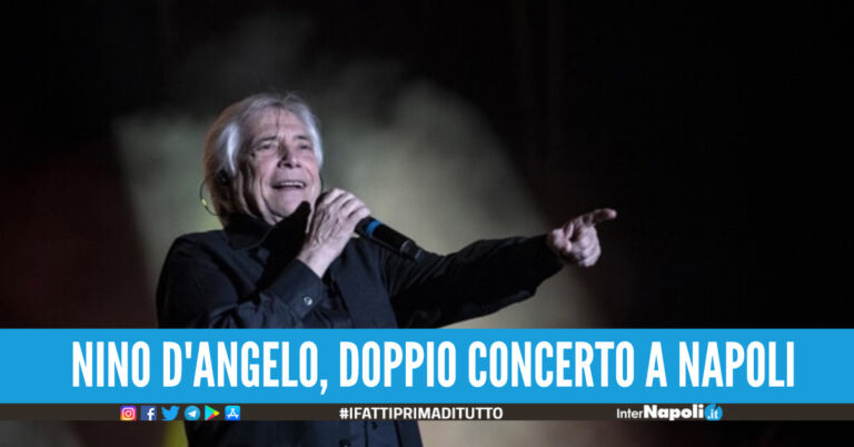 Nino D'Angelo torna in concerto a Napoli, doppio sold out al Palapartenope
