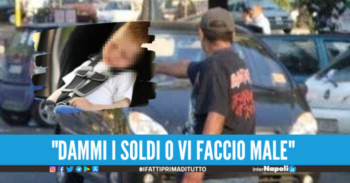 Mamma col figlio in braccio aggredita dal parcheggiatore abusivo a Marcianise, usciva dal supermercato