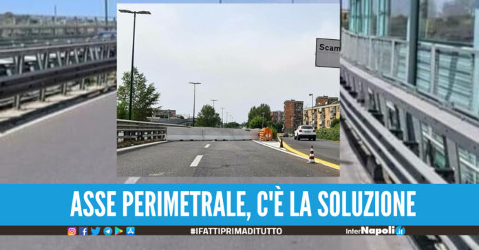 Riapertura Asse Perimetrale Melito-Scampia, c'è la soluzione: la Tangenziale presterà i guard rail a Città Metropolitana