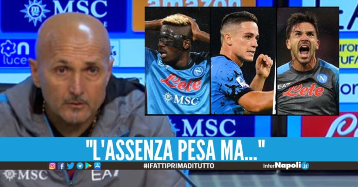 Spalletti parla dell'infortunio di Osimhen: 