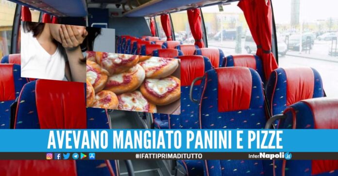 Nausea e vomito al ritorno dalla gita a Napoli, 50 studenti intossicati dal cibo