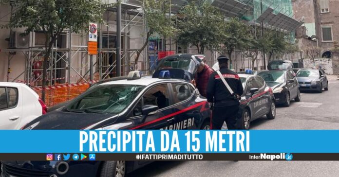 Incidente a San Giorgio a Cremano, 33enne operaio cade dal montacarichi