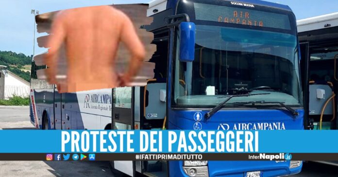 Si spoglia nudo sul bus Avellino-Napoli, viaggio 'insolito' da 50 km