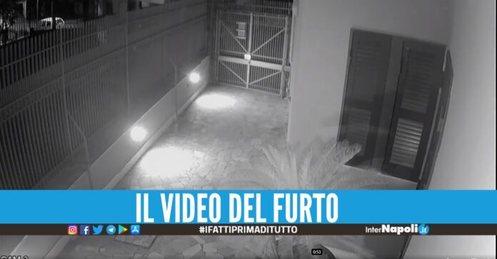 Vergogna nel Napoletano, rubano la bandiera del Napoli al bimbo