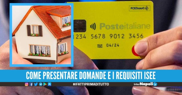 Contributi fitti in Campania, i percettori del RdC possono partecipare