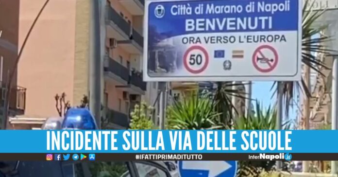 Tremendo impatto a Marano, donna travolta in strada